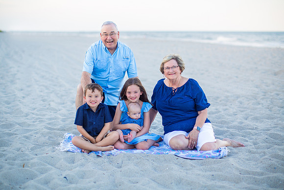 Family Beach Portrait Photography on Pleasure Island, NC:  Carolina Beach, Kure Beach, Fort Fisher