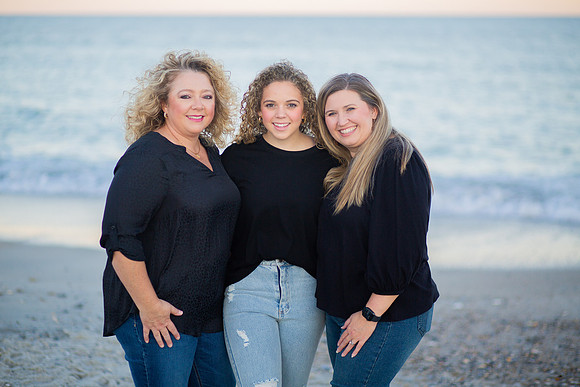 Family Beach Portrait Photography on Pleasure Island, NC:  Carolina Beach, Kure Beach, Fort Fisher