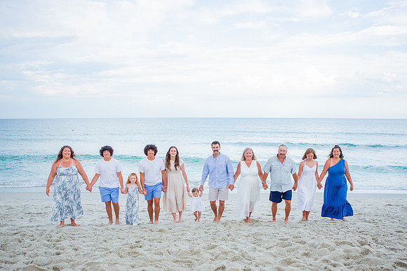 Family Beach Portrait Photography on Pleasure Island, NC:  Carolina Beach, Kure Beach, Fort Fisher