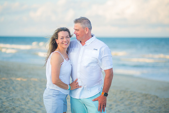 Family Beach Portrait Photography on Pleasure Island, NC:  Carolina Beach, Kure Beach, Fort Fisher