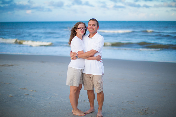 Family Beach Portrait Photography on Pleasure Island, NC:  Carolina Beach, Kure Beach, Fort Fisher