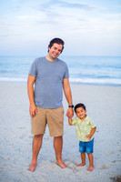 Family Beach Portrait Photography on Pleasure Island, NC:  Carolina Beach, Kure Beach, Fort Fisher