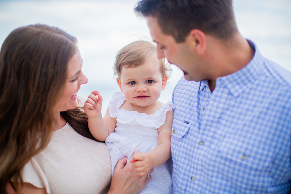 Family Beach Portrait Photography on Pleasure Island, NC:  Carolina Beach, Kure Beach, Fort Fisher