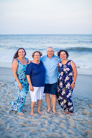 Family Beach Portrait Photography on Pleasure Island, NC:  Carolina Beach, Kure Beach, Fort Fisher