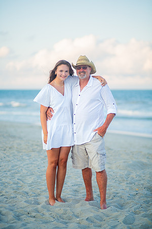 Family Beach Portrait Photography on Pleasure Island, NC:  Carolina Beach, Kure Beach, Fort Fisher