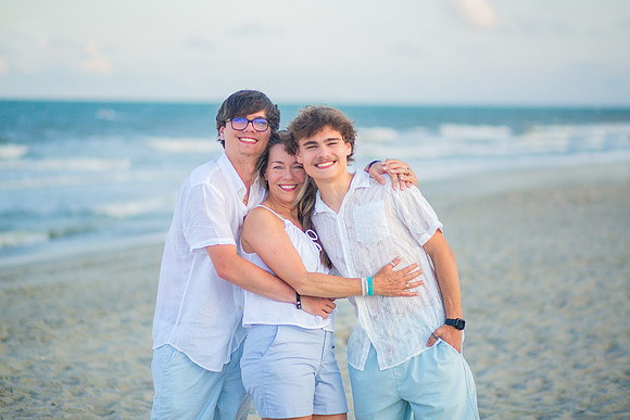 Family Beach Portrait Photography on Pleasure Island, NC:  Carolina Beach, Kure Beach, Fort Fisher