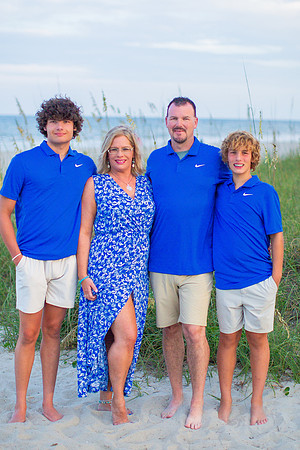 Family Beach Portrait Photography on Pleasure Island, NC:  Carolina Beach, Kure Beach, Fort Fisher