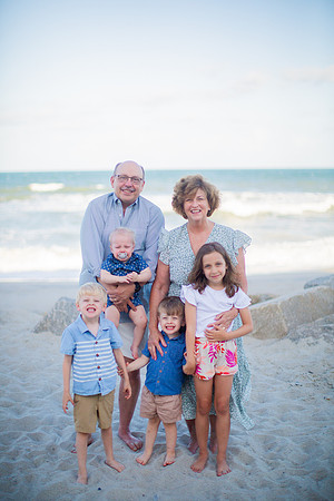 Family Beach Portrait Photography on Pleasure Island, NC:  Carolina Beach, Kure Beach, Fort Fisher