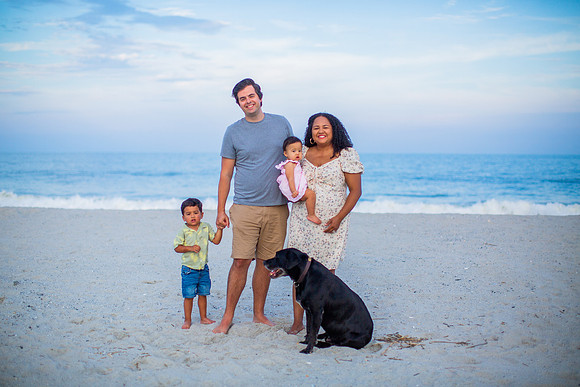 Family Beach Portrait Photography on Pleasure Island, NC:  Carolina Beach, Kure Beach, Fort Fisher