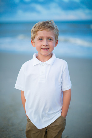 Family Beach Portrait Photography on Pleasure Island, NC:  Carolina Beach, Kure Beach, Fort Fisher