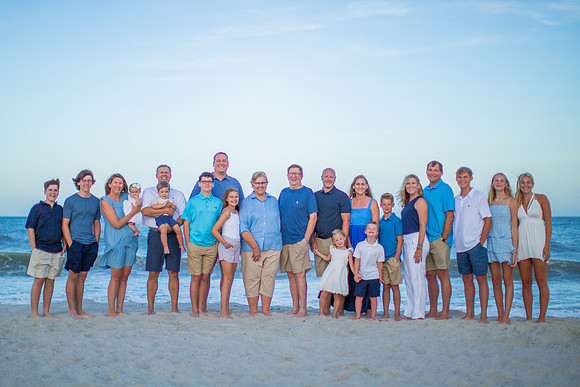 Family Beach Portrait Photography on Pleasure Island, NC:  Carolina Beach, Kure Beach, Fort Fisher