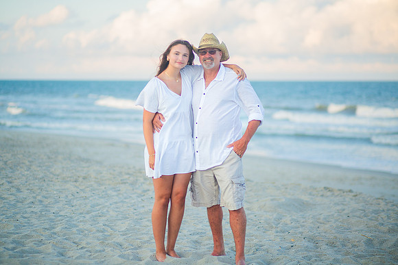 Family Beach Portrait Photography on Pleasure Island, NC:  Carolina Beach, Kure Beach, Fort Fisher