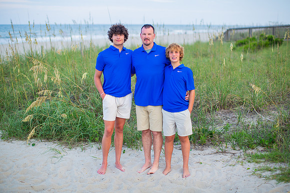Family Beach Portrait Photography on Pleasure Island, NC:  Carolina Beach, Kure Beach, Fort Fisher