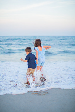 Family Beach Portrait Photography on Pleasure Island, NC:  Carolina Beach, Kure Beach, Fort Fisher