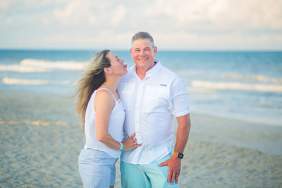 Family Beach Portrait Photography on Pleasure Island, NC:  Carolina Beach, Kure Beach, Fort Fisher