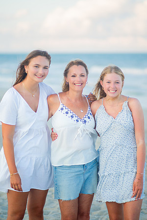 Family Beach Portrait Photography on Pleasure Island, NC:  Carolina Beach, Kure Beach, Fort Fisher