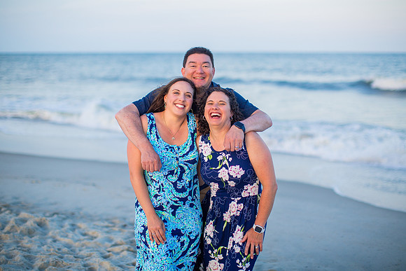 Family Beach Portrait Photography on Pleasure Island, NC:  Carolina Beach, Kure Beach, Fort Fisher