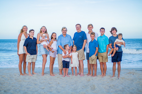 Family Beach Portrait Photography on Pleasure Island, NC:  Carolina Beach, Kure Beach, Fort Fisher