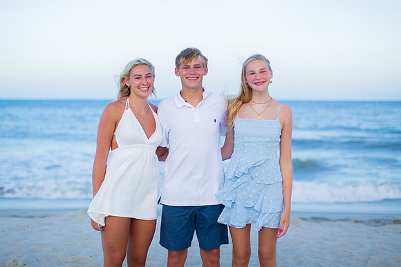 Family Beach Portrait Photography on Pleasure Island, NC:  Carolina Beach, Kure Beach, Fort Fisher