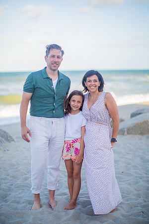 Family Beach Portrait Photography on Pleasure Island, NC:  Carolina Beach, Kure Beach, Fort Fisher