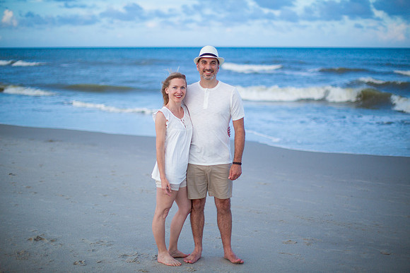 Family Beach Portrait Photography on Pleasure Island, NC:  Carolina Beach, Kure Beach, Fort Fisher