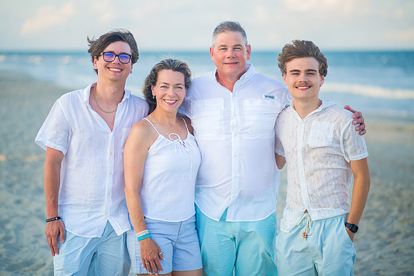 Family Beach Portrait Photography on Pleasure Island, NC:  Carolina Beach, Kure Beach, Fort Fisher