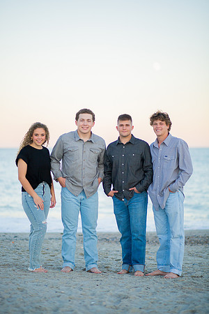 Family Beach Portrait Photography on Pleasure Island, NC:  Carolina Beach, Kure Beach, Fort Fisher