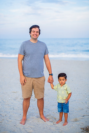 Family Beach Portrait Photography on Pleasure Island, NC:  Carolina Beach, Kure Beach, Fort Fisher