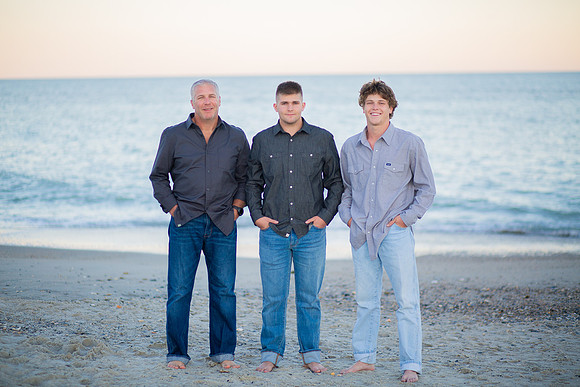 Family Beach Portrait Photography on Pleasure Island, NC:  Carolina Beach, Kure Beach, Fort Fisher