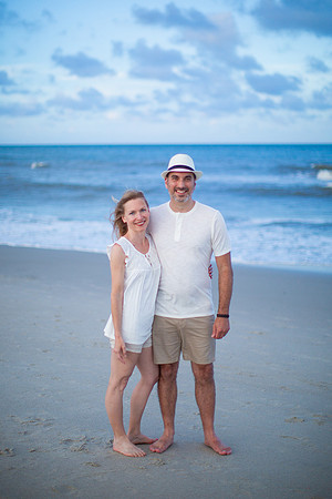 Family Beach Portrait Photography on Pleasure Island, NC:  Carolina Beach, Kure Beach, Fort Fisher