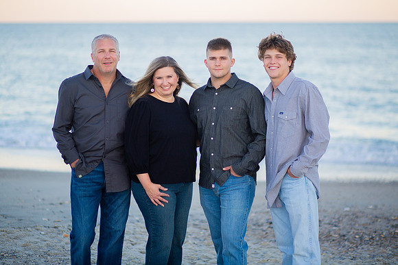 Family Beach Portrait Photography on Pleasure Island, NC:  Carolina Beach, Kure Beach, Fort Fisher