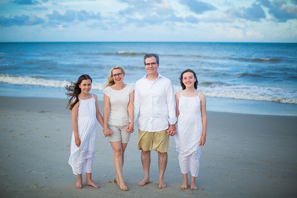 Family Beach Portrait Photography on Pleasure Island, NC:  Carolina Beach, Kure Beach, Fort Fisher