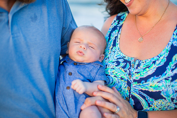Family Beach Portrait Photography on Pleasure Island, NC:  Carolina Beach, Kure Beach, Fort Fisher