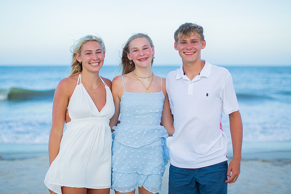 Family Beach Portrait Photography on Pleasure Island, NC:  Carolina Beach, Kure Beach, Fort Fisher