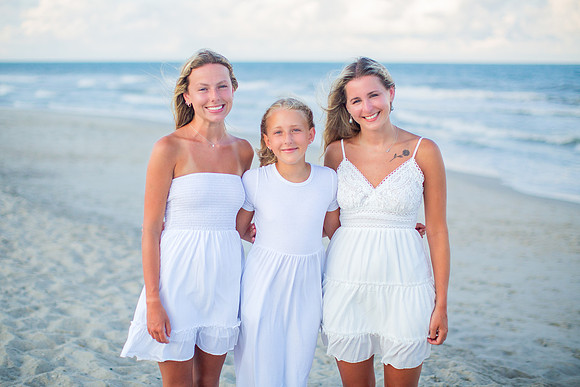 Family Beach Portrait Photography on Pleasure Island, NC:  Carolina Beach, Kure Beach, Fort Fisher