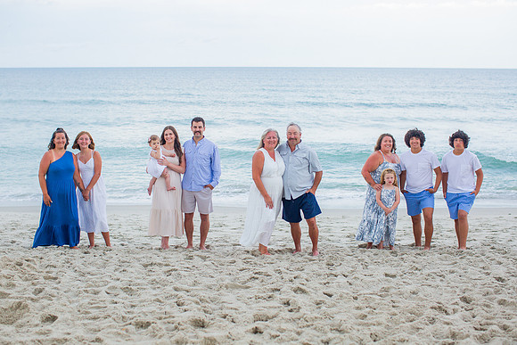 Family Beach Portrait Photography on Pleasure Island, NC:  Carolina Beach, Kure Beach, Fort Fisher