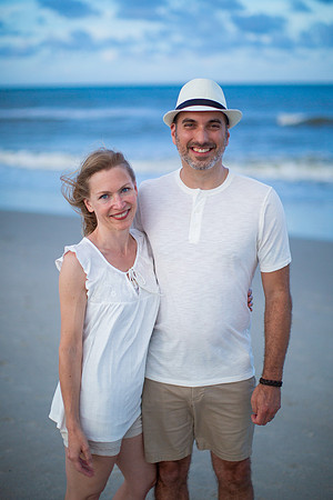 Family Beach Portrait Photography on Pleasure Island, NC:  Carolina Beach, Kure Beach, Fort Fisher
