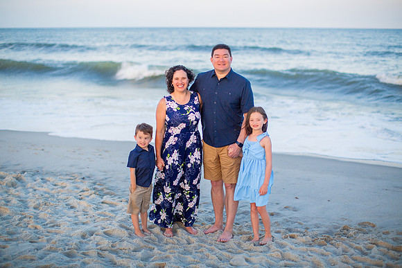 Family Beach Portrait Photography on Pleasure Island, NC:  Carolina Beach, Kure Beach, Fort Fisher