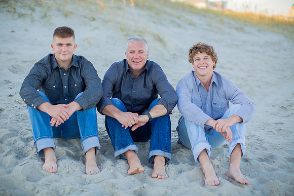 Family Beach Portrait Photography on Pleasure Island, NC:  Carolina Beach, Kure Beach, Fort Fisher