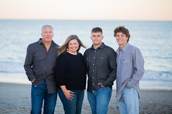 Family Beach Portrait Photography on Pleasure Island, NC:  Carolina Beach, Kure Beach, Fort Fisher