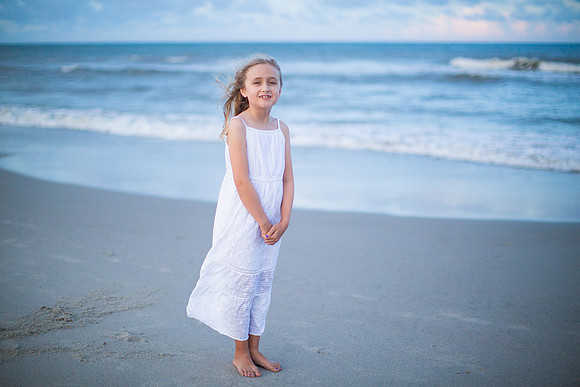 Family Beach Portrait Photography on Pleasure Island, NC:  Carolina Beach, Kure Beach, Fort Fisher