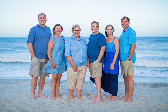 Family Beach Portrait Photography on Pleasure Island, NC:  Carolina Beach, Kure Beach, Fort Fisher