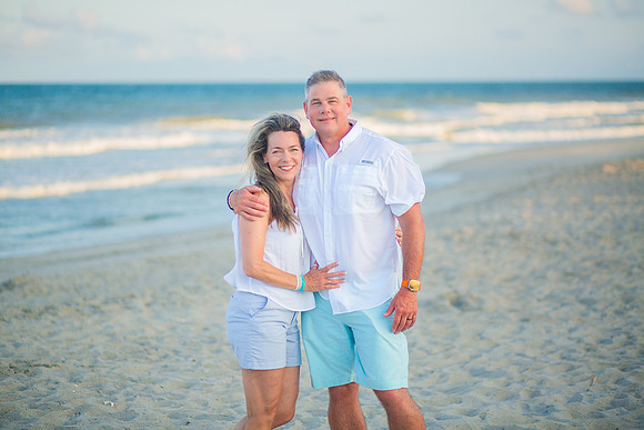 Family Beach Portrait Photography on Pleasure Island, NC:  Carolina Beach, Kure Beach, Fort Fisher
