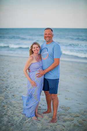 Family Beach Portrait Photography on Pleasure Island, NC:  Carolina Beach, Kure Beach, Fort Fisher