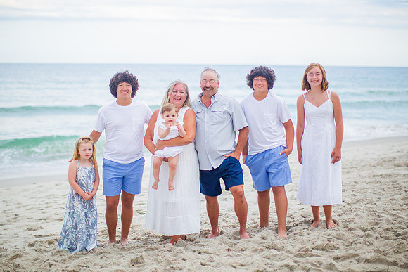 Family Beach Portrait Photography on Pleasure Island, NC:  Carolina Beach, Kure Beach, Fort Fisher