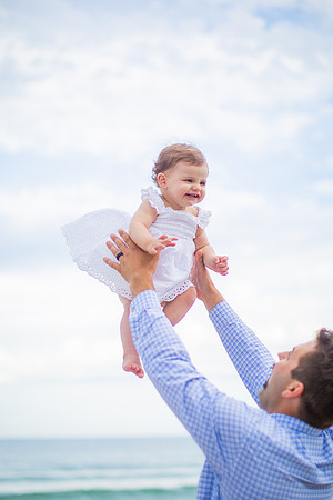 Family Beach Portrait Photography on Pleasure Island, NC:  Carolina Beach, Kure Beach, Fort Fisher