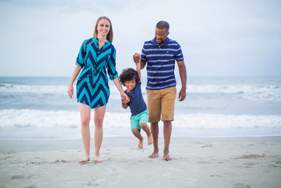 Family Beach Portrait Photography on Pleasure Island, NC:  Carolina Beach, Kure Beach, Fort Fisher