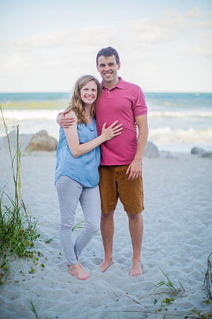 Family Beach Portrait Photography on Pleasure Island, NC:  Carolina Beach, Kure Beach, Fort Fisher