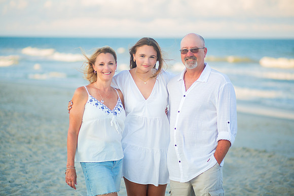 Family Beach Portrait Photography on Pleasure Island, NC:  Carolina Beach, Kure Beach, Fort Fisher