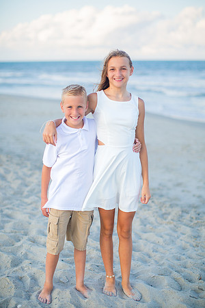 Family Beach Portrait Photography on Pleasure Island, NC:  Carolina Beach, Kure Beach, Fort Fisher